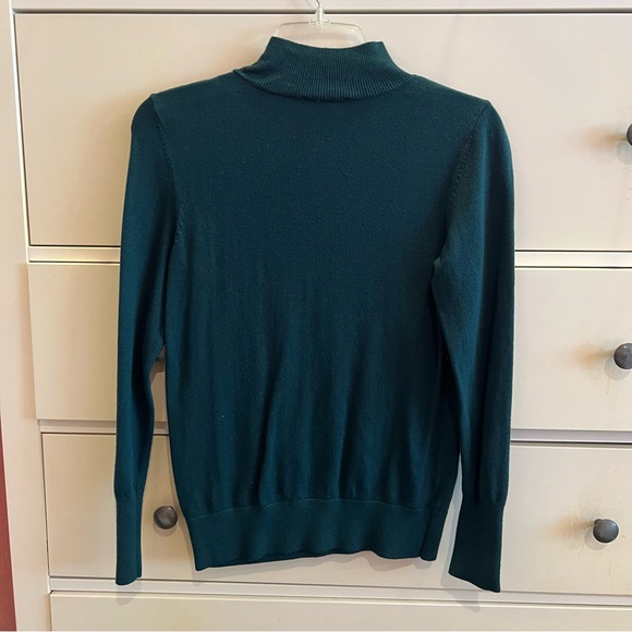 Ann Taylor sweater in beautiful turquoise color - Picture 2 of 4